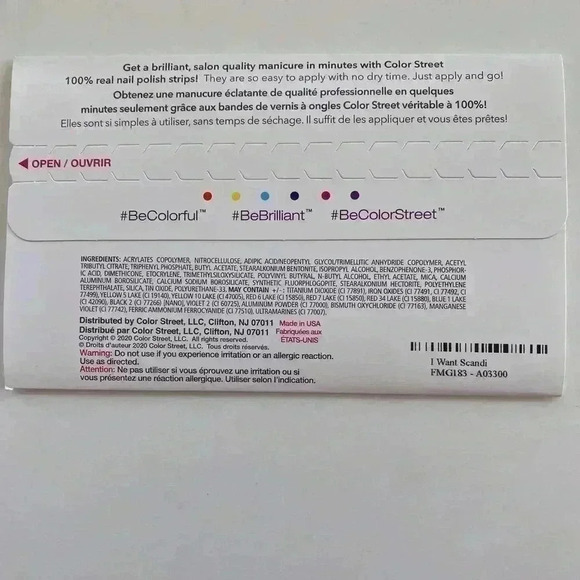 Color Street I Want Scandi - Picture 4 of 6